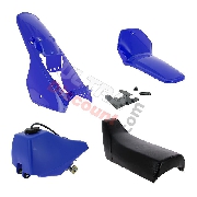 Carénage Complet pour Yamaha PW80 (Bleu)