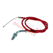 Cable d'Accélérateur Rouge pour Pocket Quads (Type A)