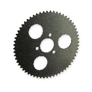 Couronne Renforcée 60 Dents 3 Trous pour Chaine Petit Pas de Pocket Quads (Type 1)