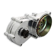 Démultiplicateur chrome double chaine pour pocket quad (8mm)