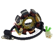 Stator pour Scooter Chinois 50cc 4temps (5 fils)