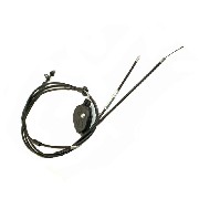 Cable d'accelerateur pour scooter 2 temps