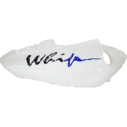 Flanc droit pour scooter Chinois Blanc-Bleu (type2)