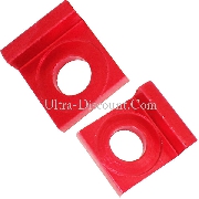 Tendeur de chaine carré Rouge