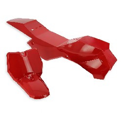 Carénage Rouge pour moto Pocket Supermotard - Type 2