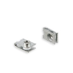 2 écrous rapides pour carénage M6 pour quad 200cc