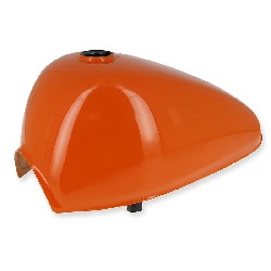 Réservoir pour Monkey-Lemans 50cc à 125cc (Orange Rouge)
