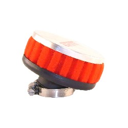 Filtre à air ROUGE haute performances type C (28 mm)