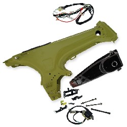 * Kit de Transformation de Cadre 2,4L en 5,5L pour Dax (VERT MATTE)