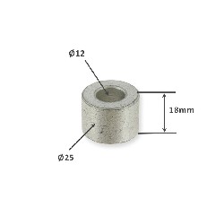 Entretoise pour axe de roue 12-18 pour Skyteam PBR