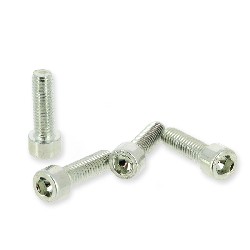 Vis M6x18 de fixation cloche d'embrayage chrome    