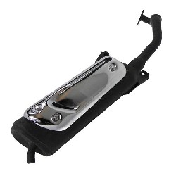 Pot d'échappement pour scooter chinois 125 cc (type 3)