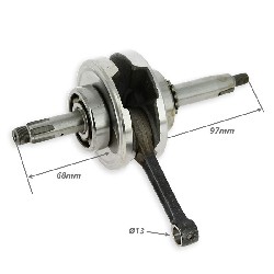 Vilebrequin dirt bike 125cc (Type 2), Pieces Dirt Bike