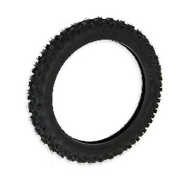 Pneu de dirt bike (taille 2.50 x 12'') Crampons de 12mm