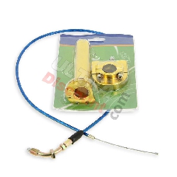 Tirage rapide de qualité Or + Cable bleu, Pieces Dirt Bike