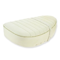 Selle Blanche ivoire pour Dax Skyteam 50cc à 125cc (2,4L), Pièces Dax Skymax