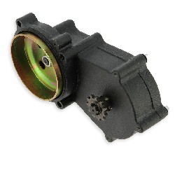 Démultiplicateur double chaine pour pocket quad (6.5mm) - Noir 