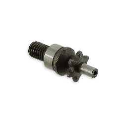 Pignon pocket bike supermotard renforcé de 6 dents pas TF8 (type H)