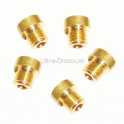 Lot de 4 gicleurs pour carburateur Mikuni (1.00-1.05-1.10-1.15), Pièces Monkey - Gorilla