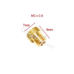 Lot de 3 gicleurs pour Quad Shineray (1.30-1.32-1.35), Pièces Shineray 200STIIE et 200STIIEB