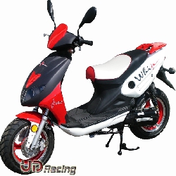 Scooter Viper R1 Rouge (moteur 2 temps 50cc)