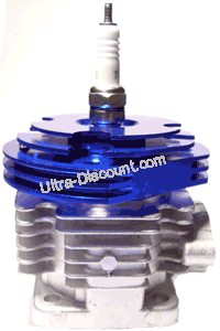 Kit 53cc 4 transferts axe 10mm (Type B BLEU) Bilder 1