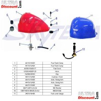 Jauge d'essence pour Skyteam Skymini - Skybongo 50 Euro4 Bilder 1