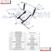 Silent bloc pour Bras oscillant pour Skymini Skybongo (23mm) Bilder 1 Silent bloc pour Bras oscillant pour Skymini Skybongo (23mm) Bilder 1
