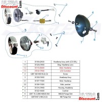 Phare avant LED pour Skyteam TREX 125cc Euro4 Bilder 1