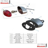 Support de feu arrière Skyteam T-REX Bilder 2 Support de feu arrière Skyteam T-REX Bilder 2