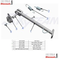 Ressort intérieur pour béquille Latérale pour Trex Skyteam Bilder 1 Ressort intérieur pour béquille Latérale pour Trex Skyteam Bilder 1