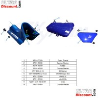 Carénage Droit T-REX - BLEU Bilder 1