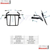 Porte bagage Tuning pour T-REX Bilder 1 Porte bagage Tuning pour T-REX Bilder 1