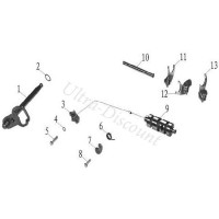 Ressort pour verrou de sélecteur de vitesse Quad Shineray 250ST-9E Bilder 2